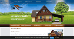 Desktop Screenshot of drevostavby-blazek.cz